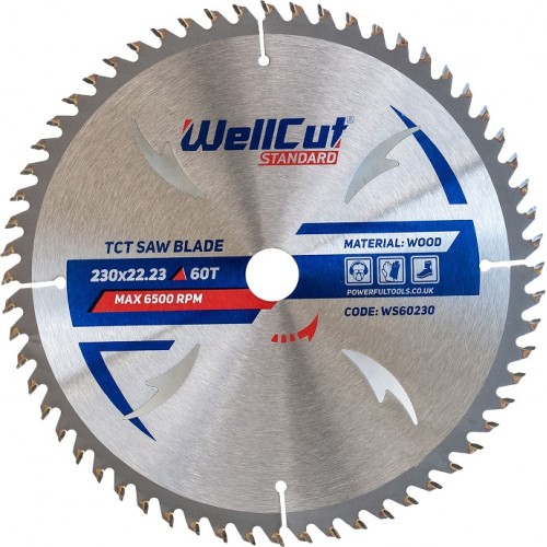 Пильный диск WellCut Standart 230х22.23 60Т